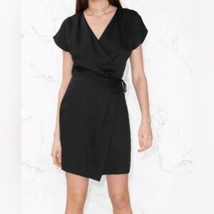 Mini wrap dress